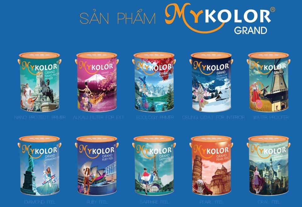 Bảng giá sơn Mykolor phải chăng